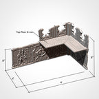 40k - WTC Foldable Terrain Set (Chaos) Tabletop Wargaming Scenery