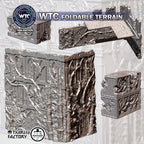 40k - Official WTC Foldable Terrain Set (Nids)
