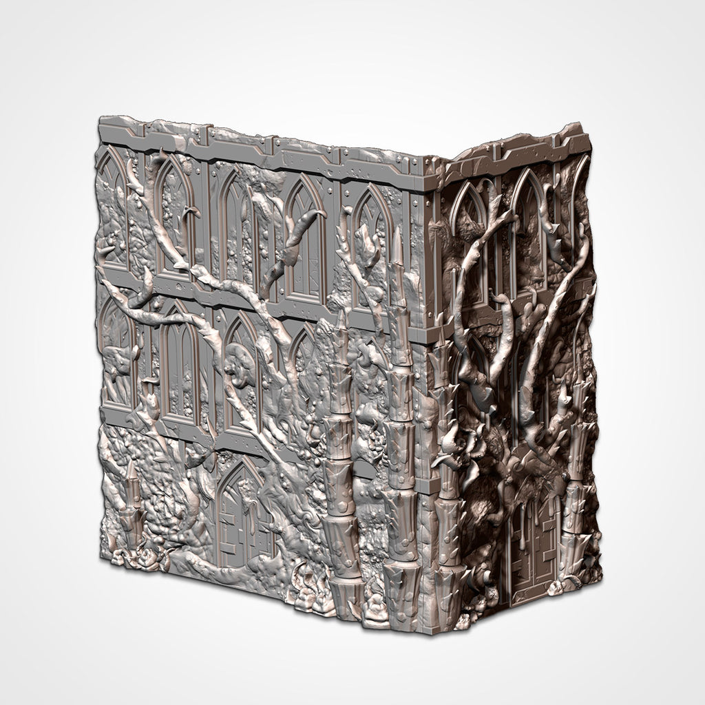 40k - Official WTC Foldable Terrain Set (Nids)