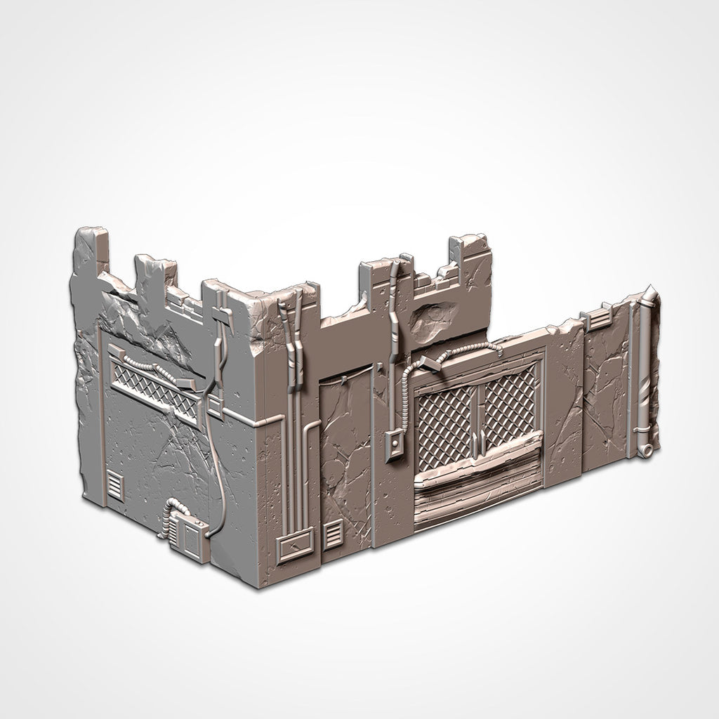 40k - WTC Foldable Terrain Set (Sovietic) Tabletop Wargaming Scenery