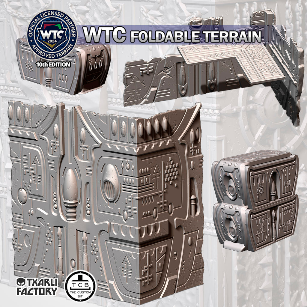 40k - Official WTC Foldable Terrain Set (Space Elf)