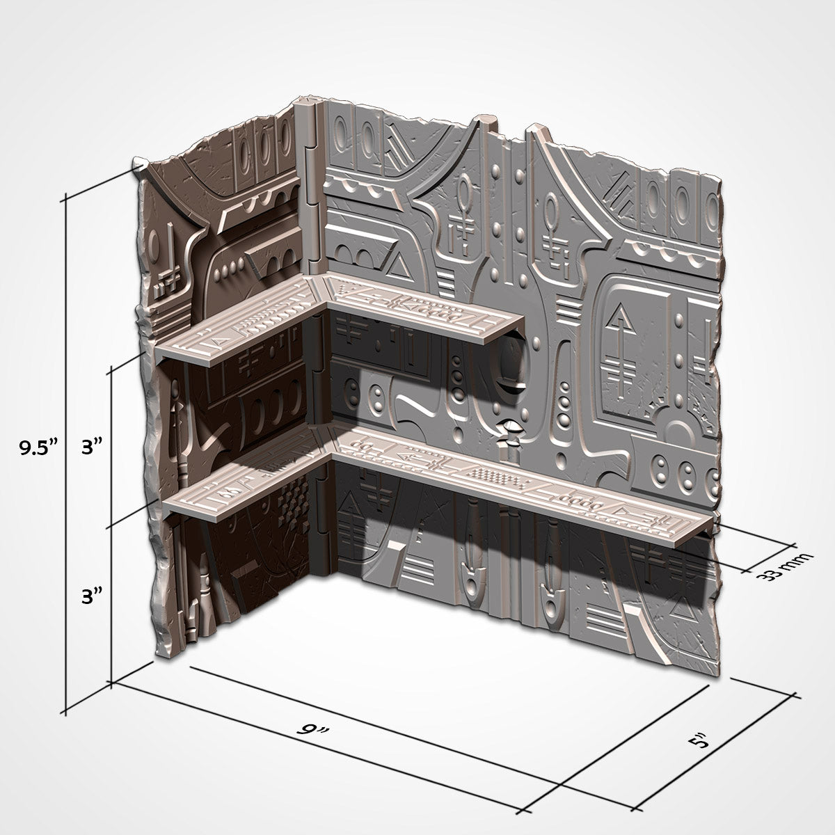 40k - Official WTC Foldable Terrain Set (Space Elf)