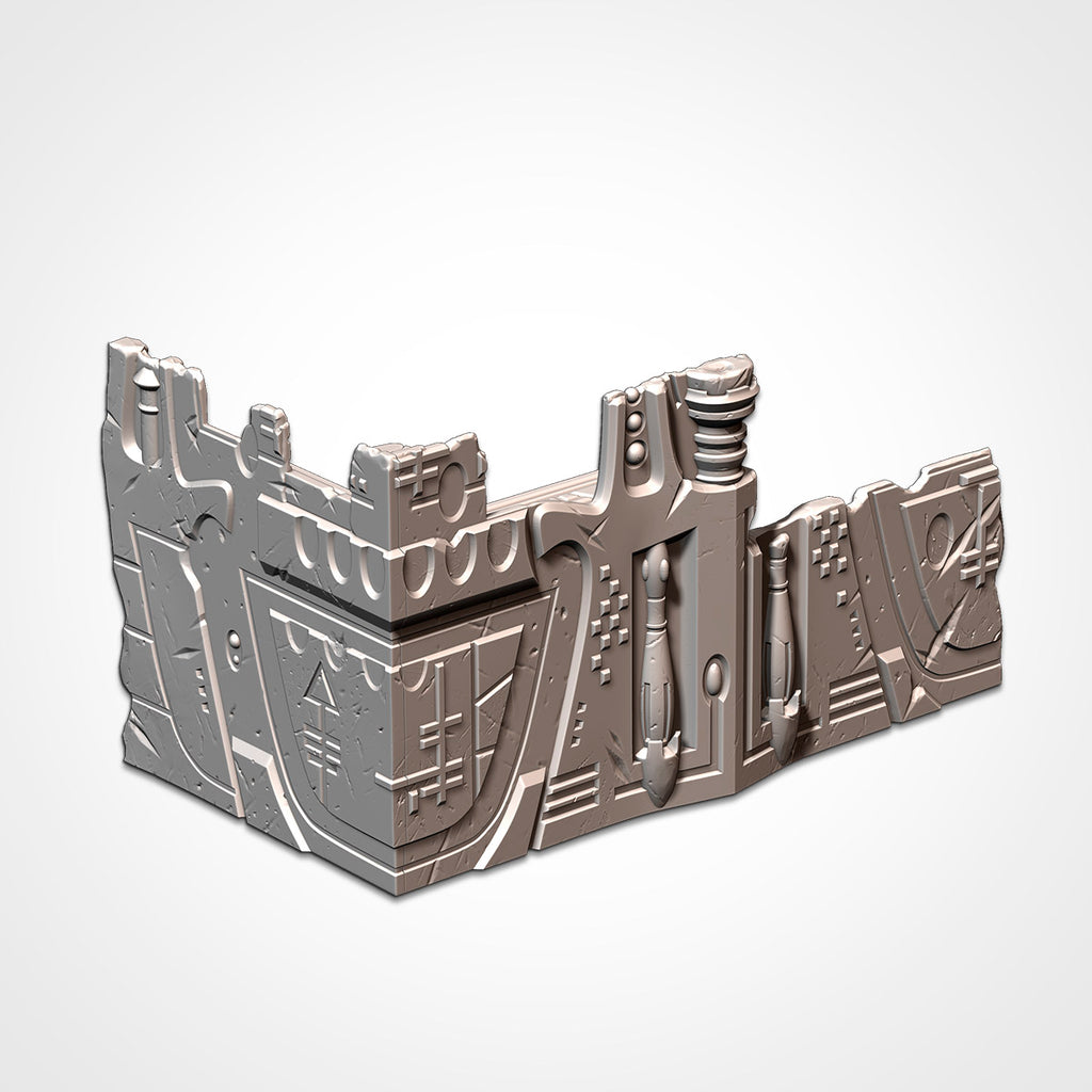 40k - Official WTC Foldable Terrain Set (Space Elf)
