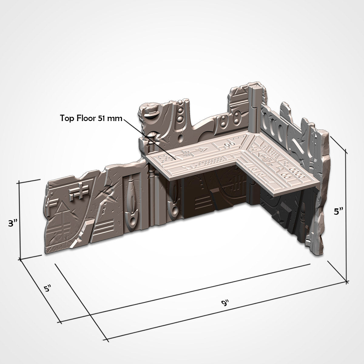40k - Official WTC Foldable Terrain Set (Space Elf)