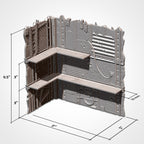 40k - WTC Foldable Terrain Set (Orcs) Tabletop Wargaming Scenery