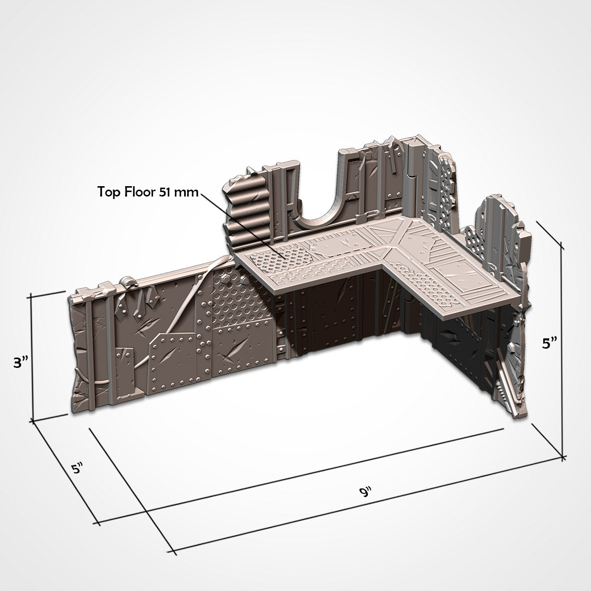 40k - Official WTC Foldable Terrain Set (Orcs)
