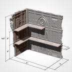 40k - Official WTC Foldable Terrain Set (Industrial)