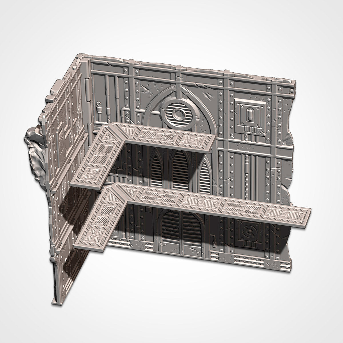 40k - Official WTC Foldable Terrain Set (Industrial)