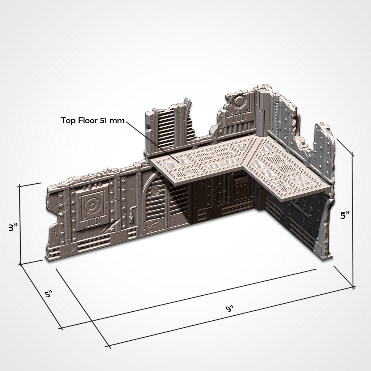 40k - Official WTC Foldable Terrain Set (Industrial)