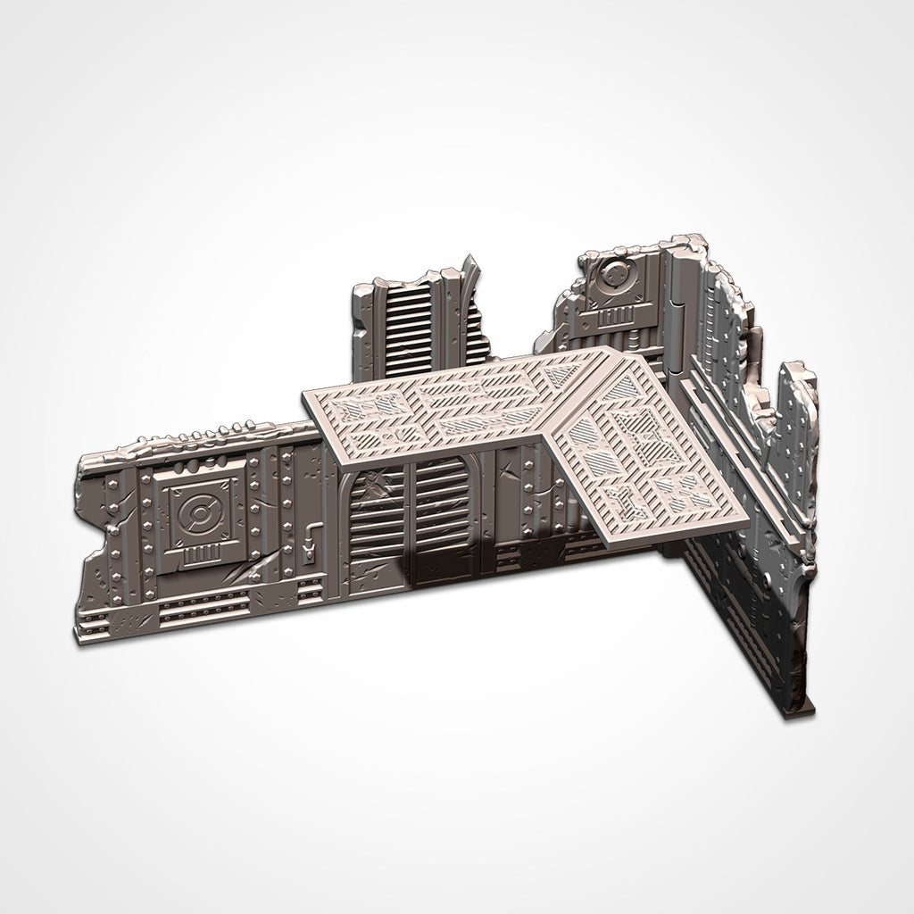 40k - Official WTC Foldable Terrain Set (Industrial)