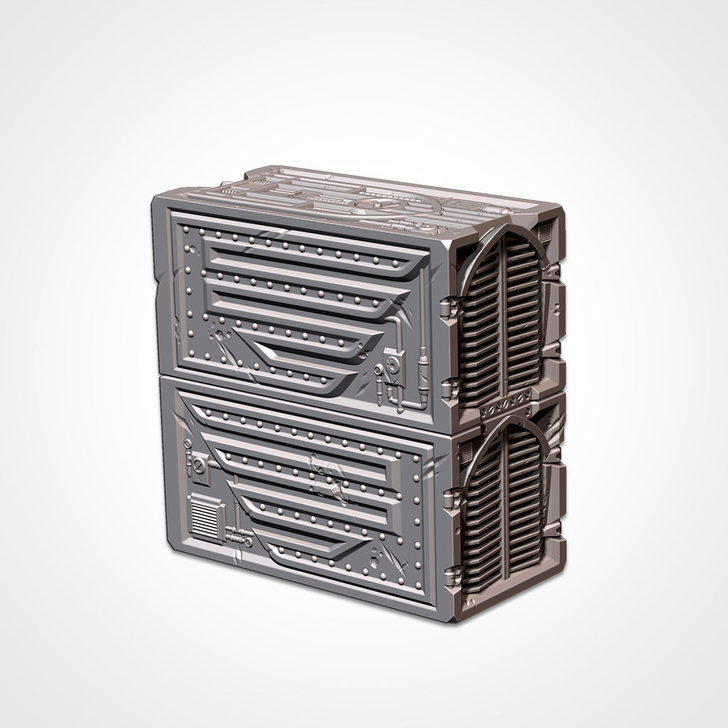 40k - Official WTC Foldable Terrain Set (Industrial)