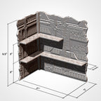 40k - WTC Foldable Terrain Set (Necromatons) Tabletop Wargaming Scenery