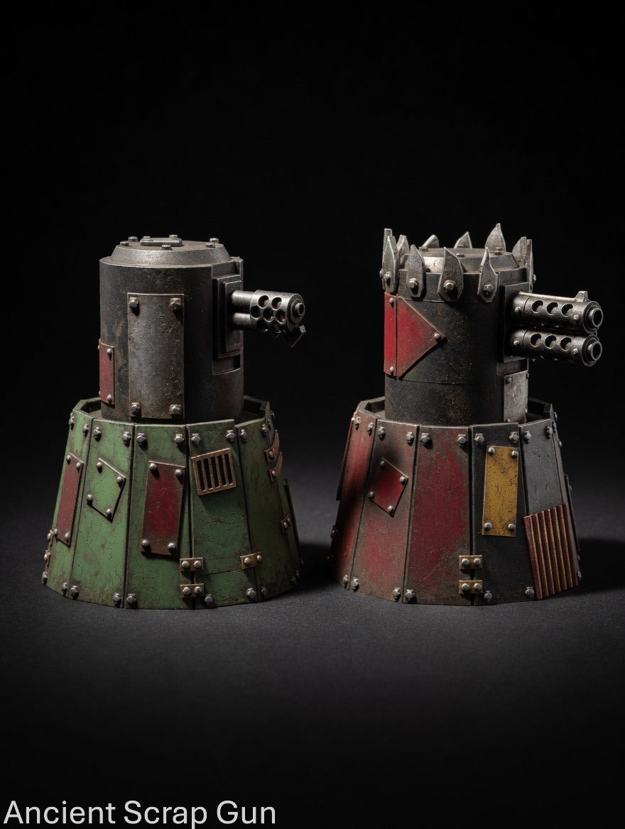 WH40k 11th Edition GW Layout Full Terrain Set (Ork) [35pcs] - Unpainted