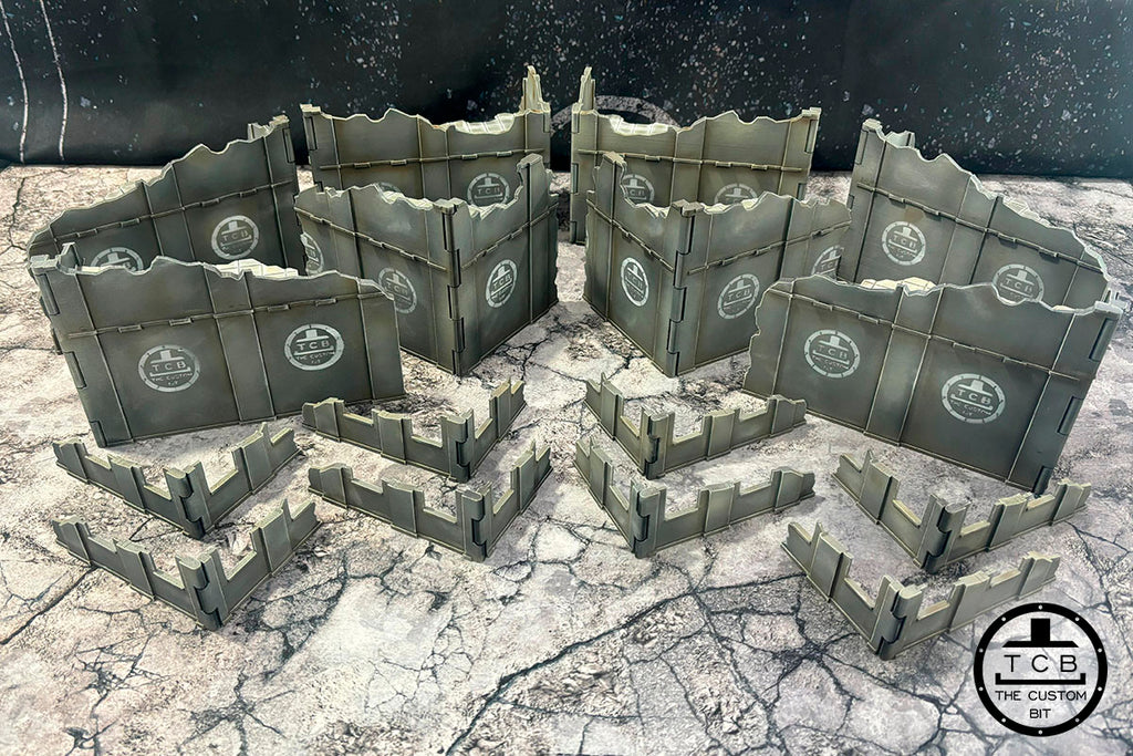Warhammer 40K Full Terrain Set - Chapter Approved GW Layouts - Unpainted New