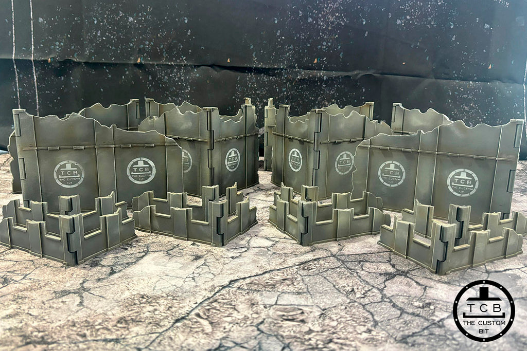 Warhammer 40K Full Terrain Set - Chapter Approved GW Layouts - Unpainted New