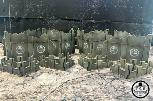 Warhammer 40K Full Terrain Set - Chapter Approved GW Layouts - Unpainted New