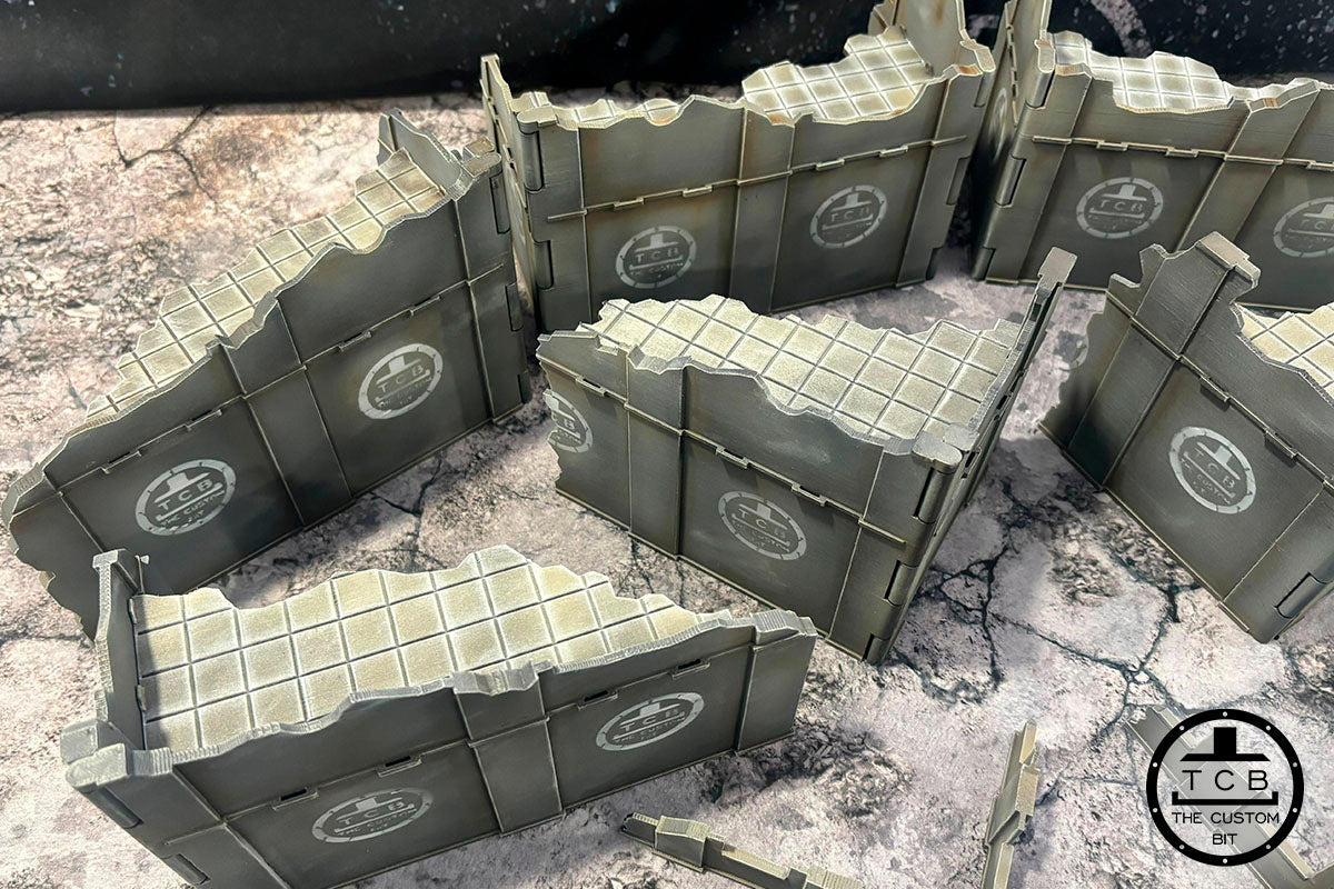 Warhammer 40K Full Terrain Set - Chapter Approved GW Layouts - Unpainted New