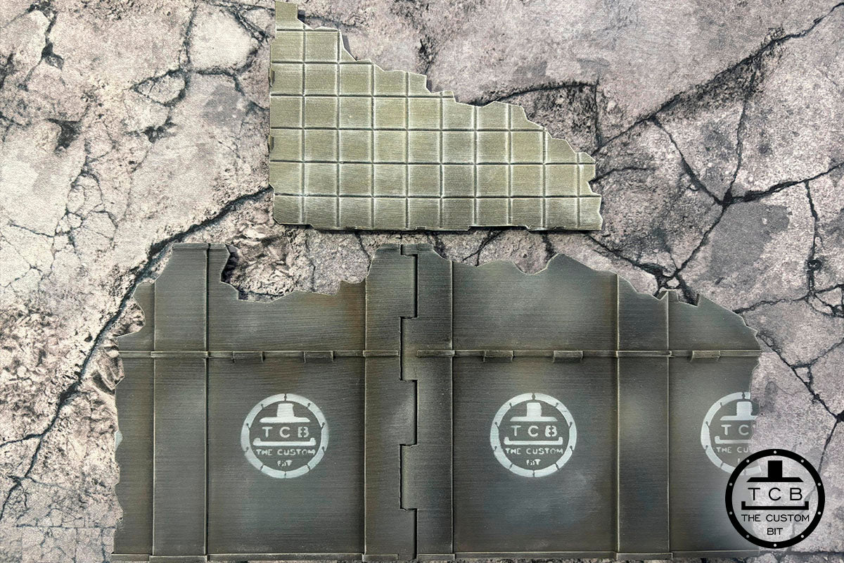 WH40k 11th Edition GW Layout [Terrain Ruins Pack] - [14pcs] - Unpainted