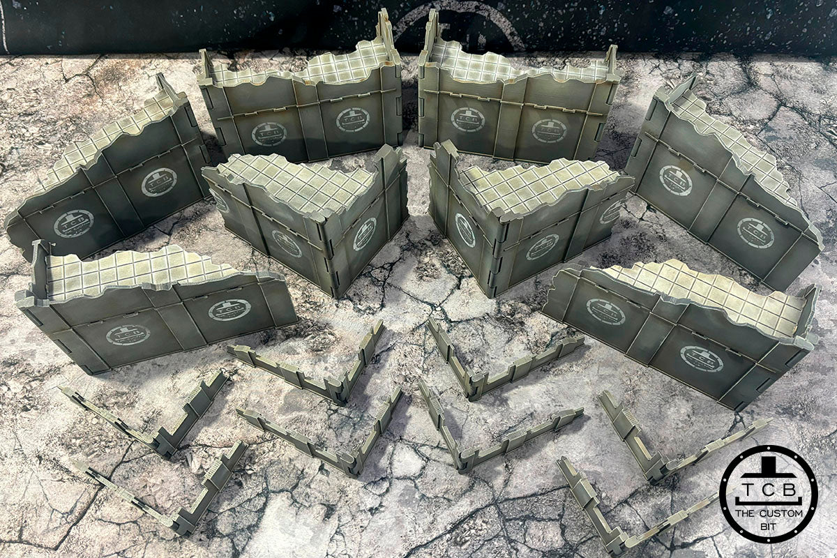 Warhammer 40K Full Terrain Set - Chapter Approved GW Layouts - Unpainted New