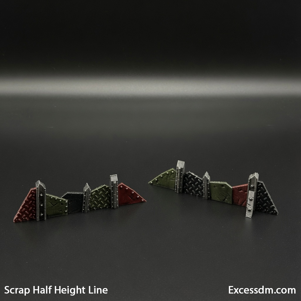 WH40k 11th Ed GW Layout [Greenskin Scatter Terrain] - [21pcs] - Unpainted