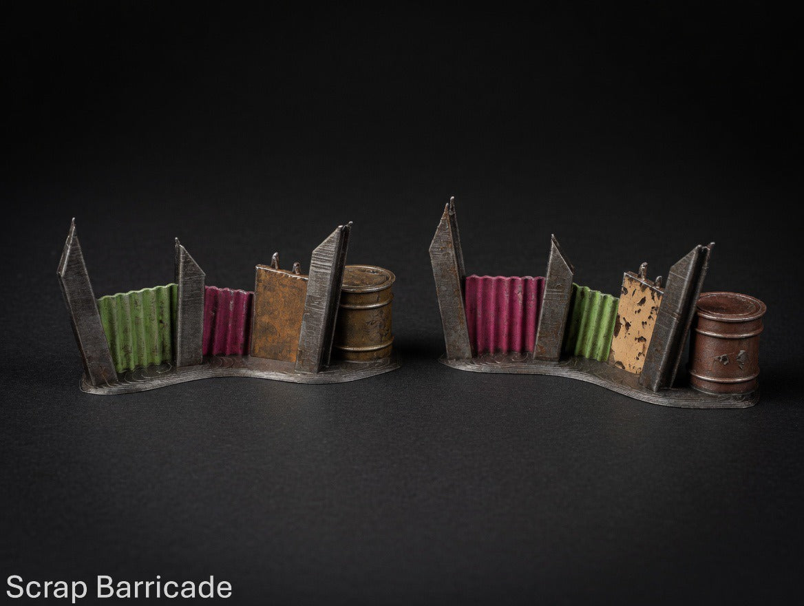 WH40k 11th Edition GW Layout Full Terrain Set (Ork) [35pcs] - Unpainted